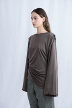 AW25 // BROWN JERSEY TOP