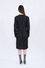 AW25 // BLACK TAFFETA DRESS