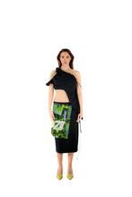 FFDG29 Black Skirt Apron Scarf
