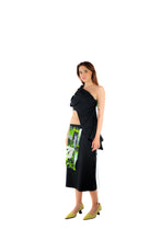 FFDG29 Black Skirt Apron Scarf
