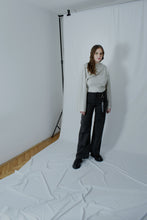 Gray trousers
