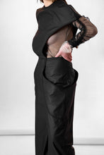 FF13 Black Jumpsuit + transparent top